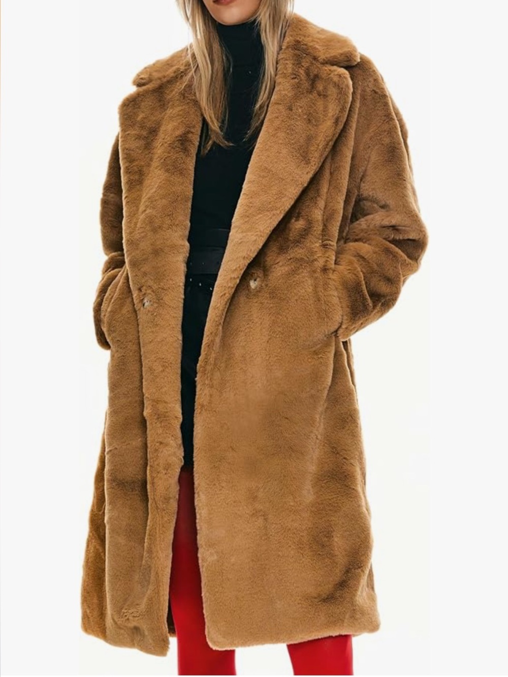 Women's Orolay Teddy Coat Size S